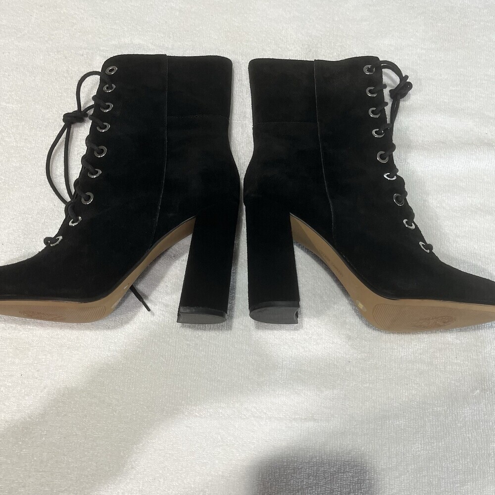 Vince Camuto Teisha Lace Up Ankle Boot Steampunk Festival Costume Victorian 9 - Picture 4 of 8